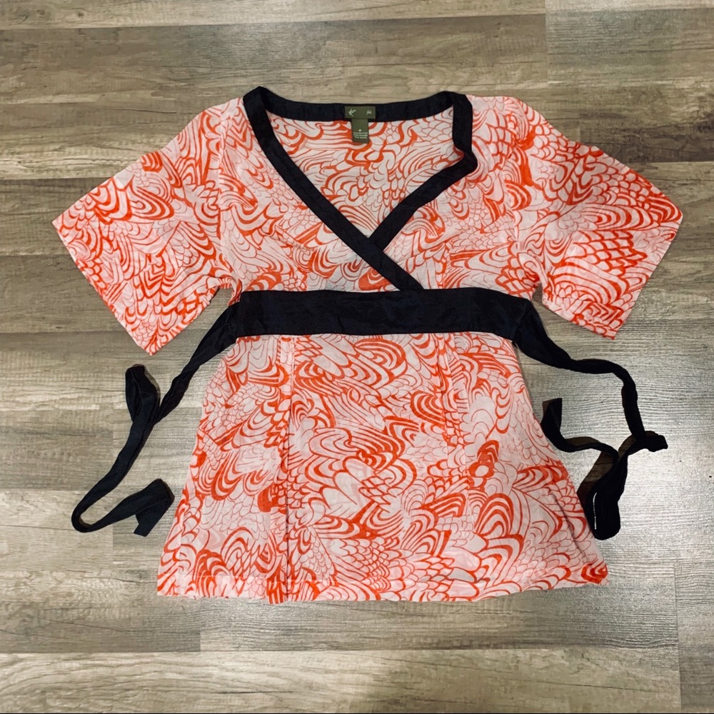 Anthropologie fei Silk Blouse